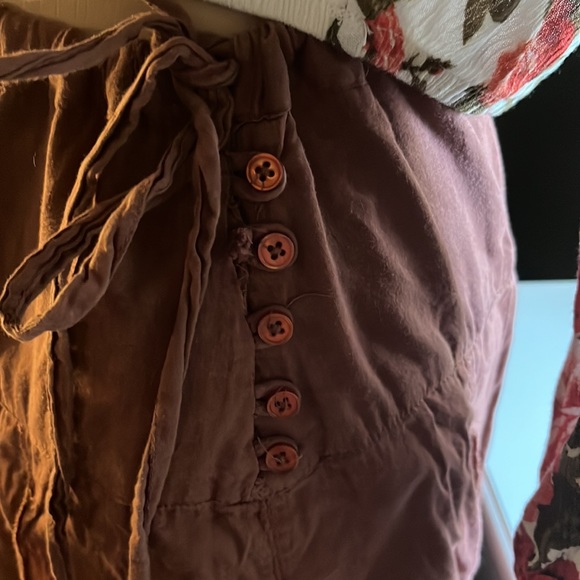 Florucci size 3 Sweet Brown long hippie skirt! - Picture 2 of 5